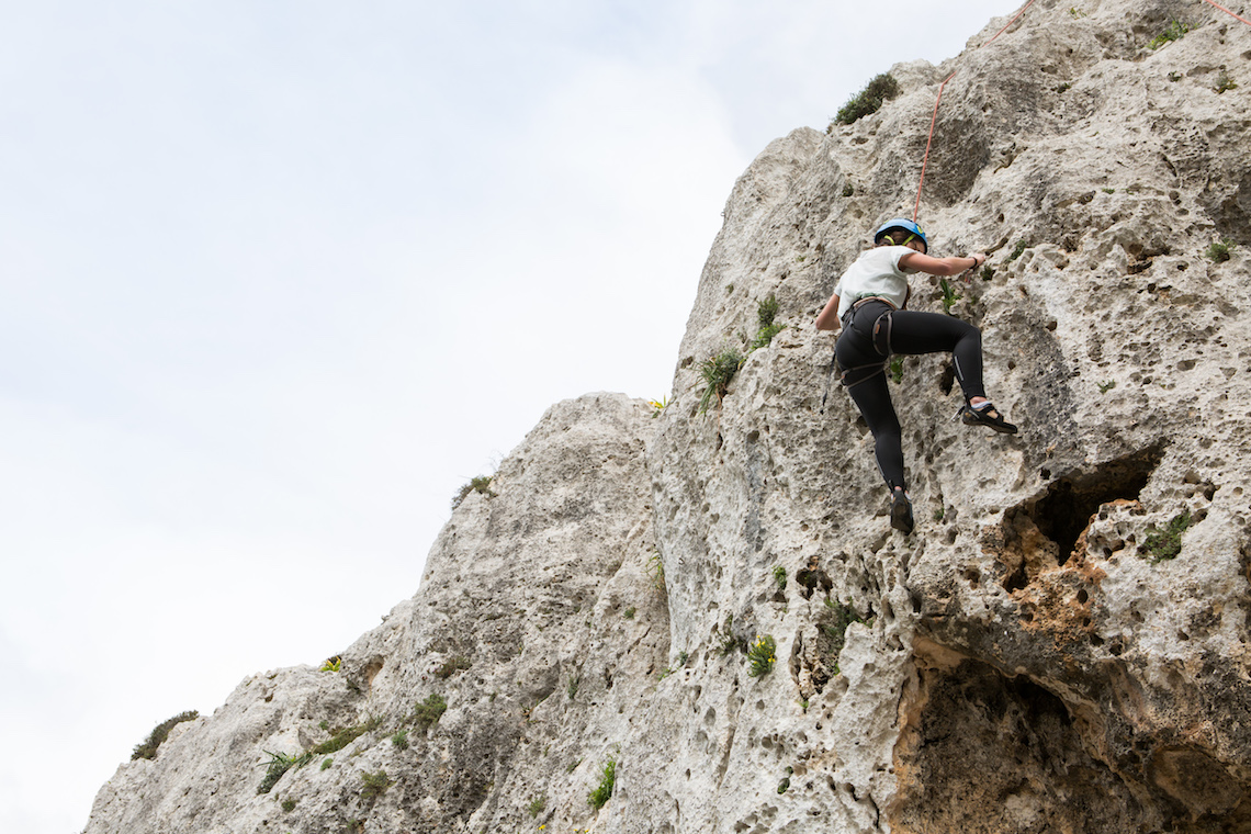 rock climbing Gozo, best things to do in Malta