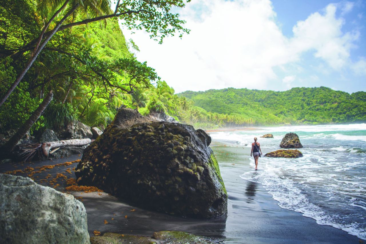 Rosalie Bay Beach Dominica