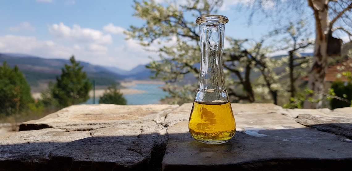 rakija drink in Montenegro