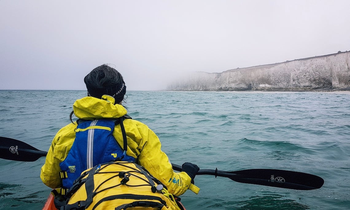 Crossing the channel kayaking through Europe