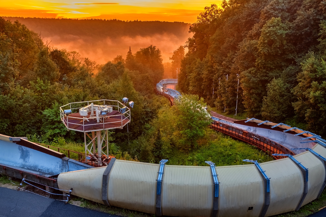 Bobsleighing in Latvia