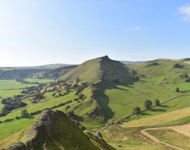 Dragon's Back in the peak district