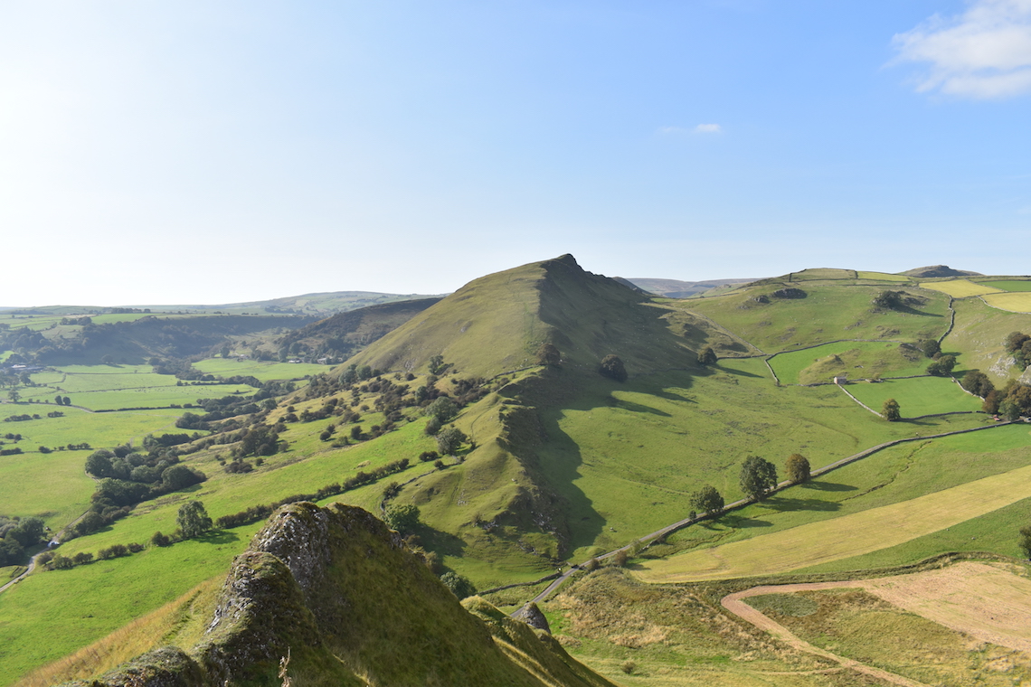 Dragon's Back in the peak district