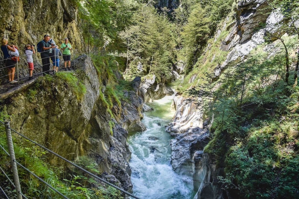 Kaiser gorge, one of the best hikes in Alpbachtal