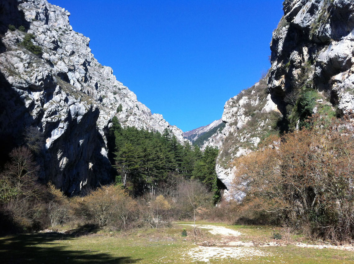 Celano Gorge