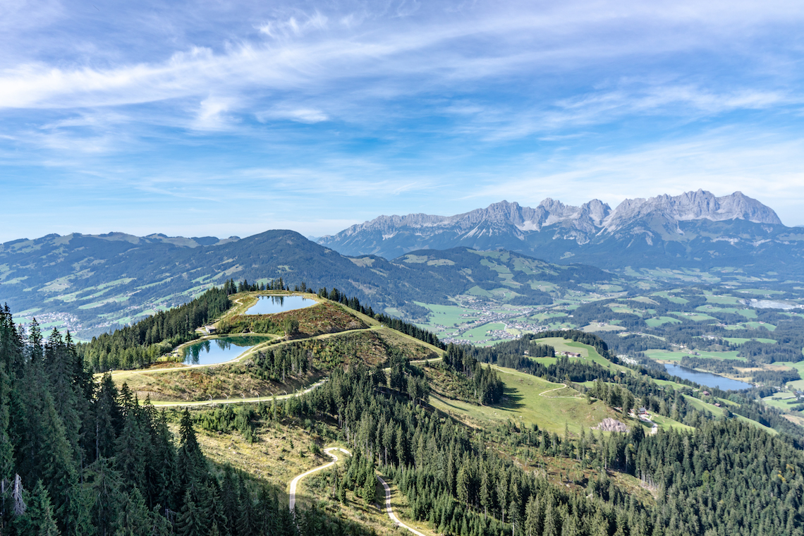 Hahnenkamm mountain view Kitzbühel