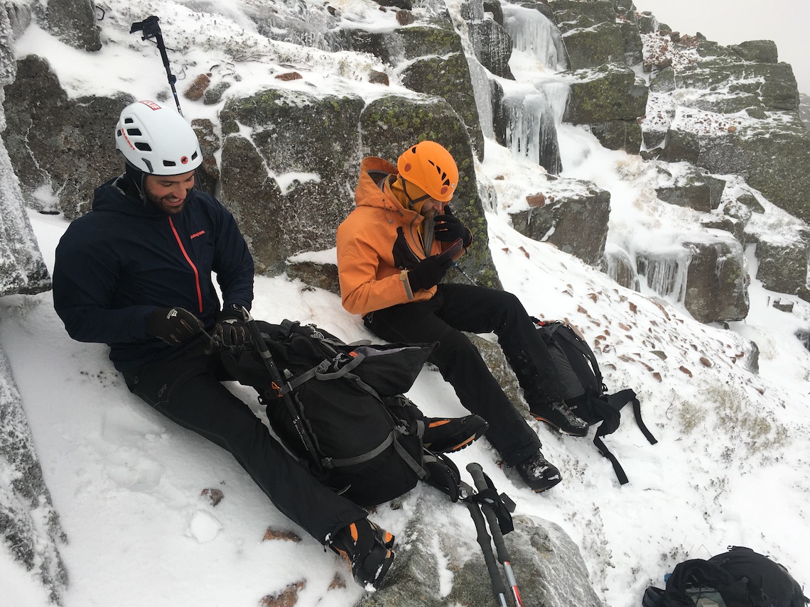 Glen coe winter adventure preparation 