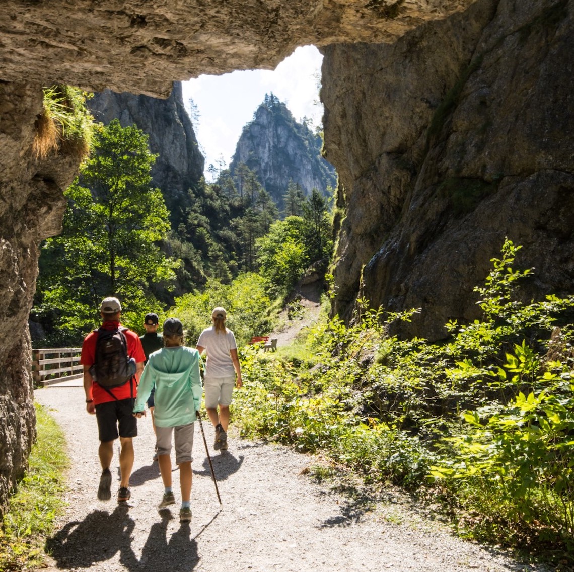 Kundl gorge best hikes in Wildschönau