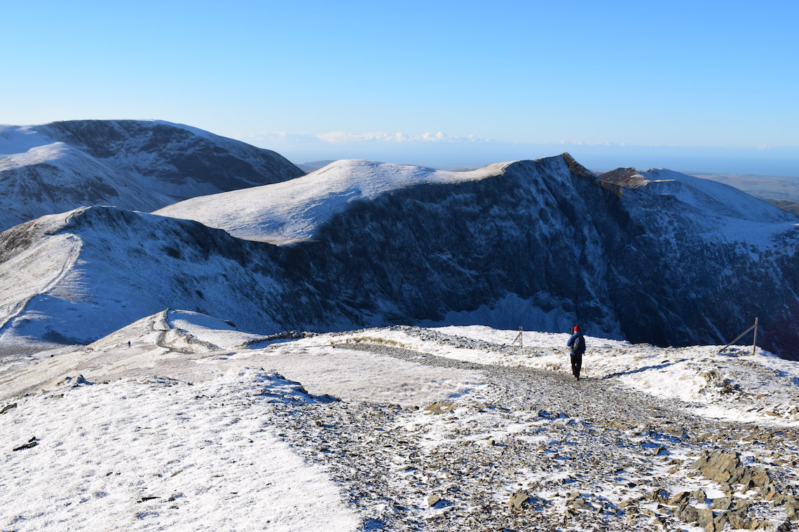 Views of Hobcarton Crag from Grisedale Pike (1)