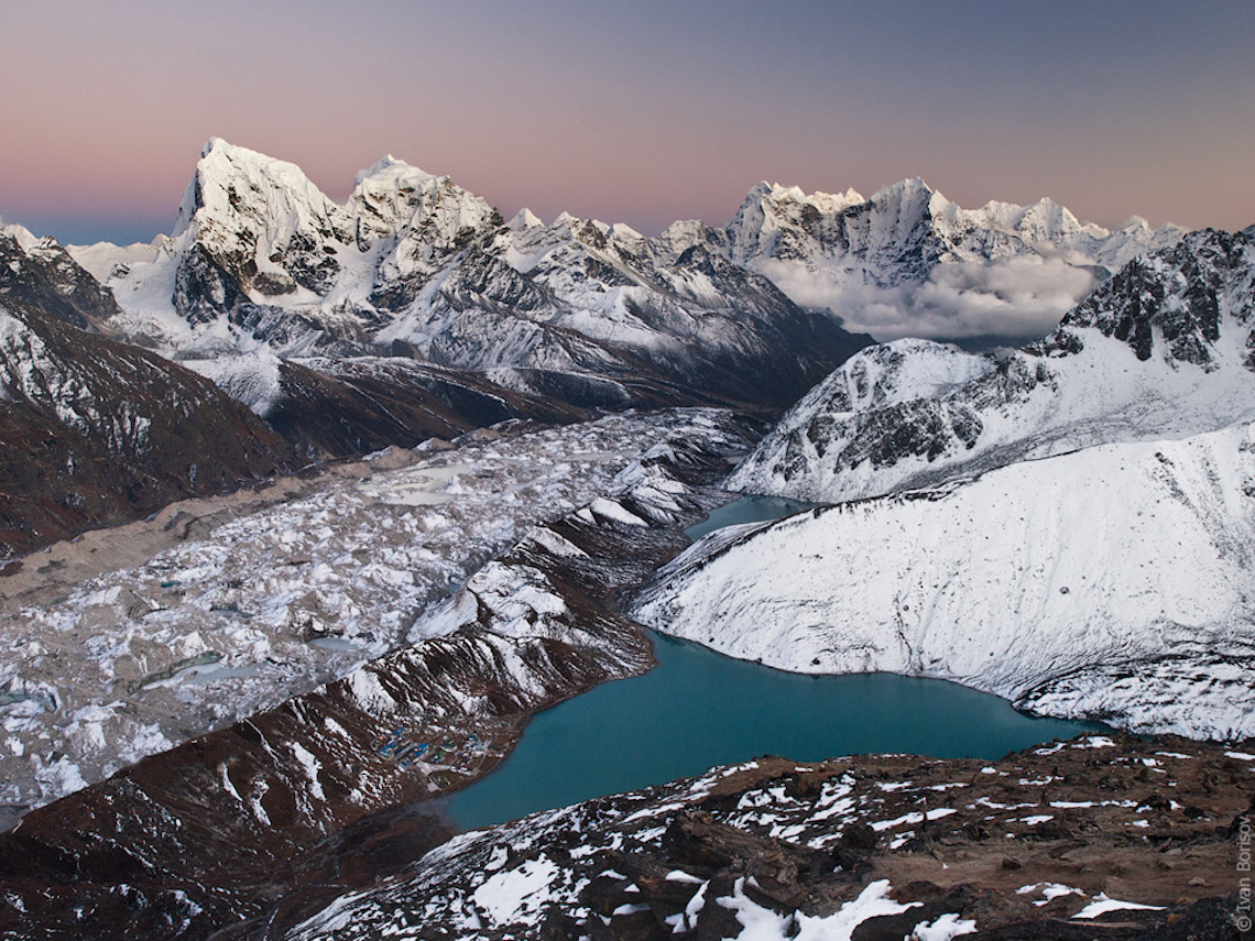 Sunet from Gokyo Ri