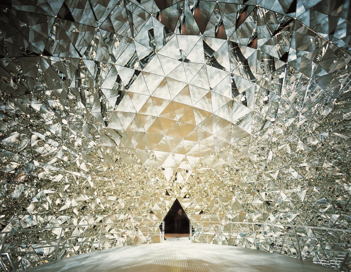 geodesic dome - swarovski crystal worlds