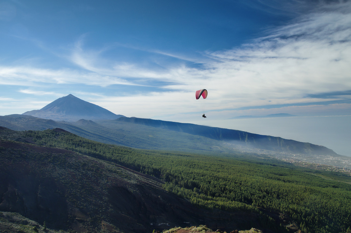 incredible paragliding best things to do in Tenerife