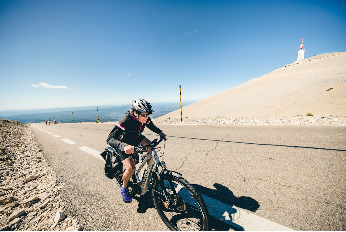 Cycling the Mont Ventoux