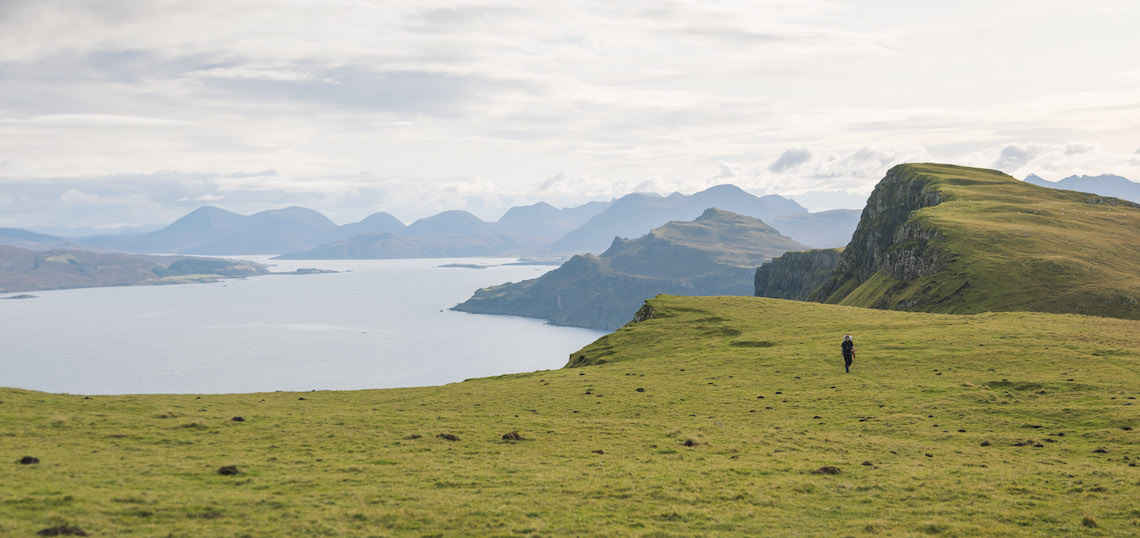 Coastal section Skye Trail