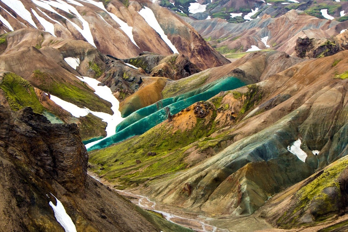 Fjallabak Nature Reserve Landscape