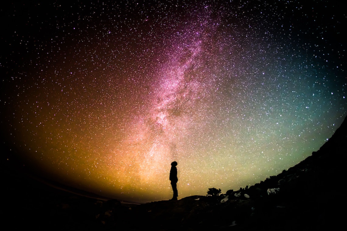 man staring up at the sky best adventures to have at home