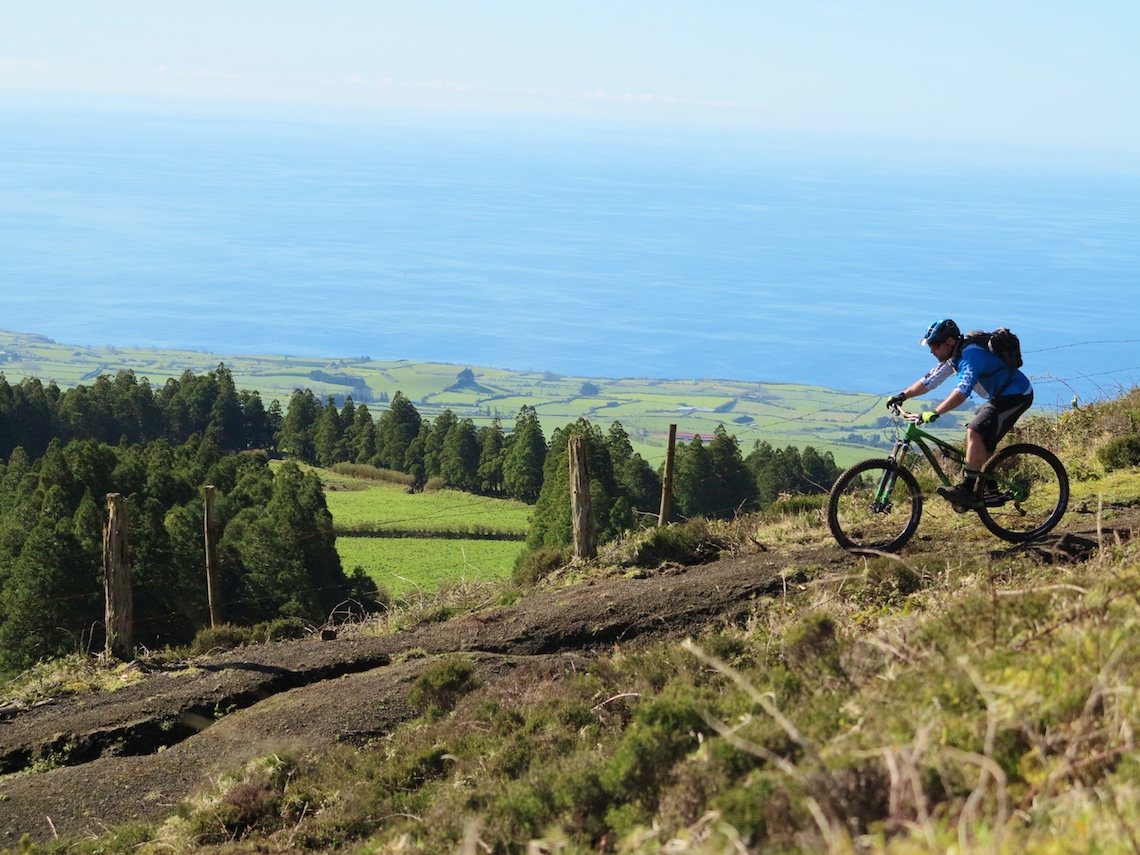 mountain biking azores