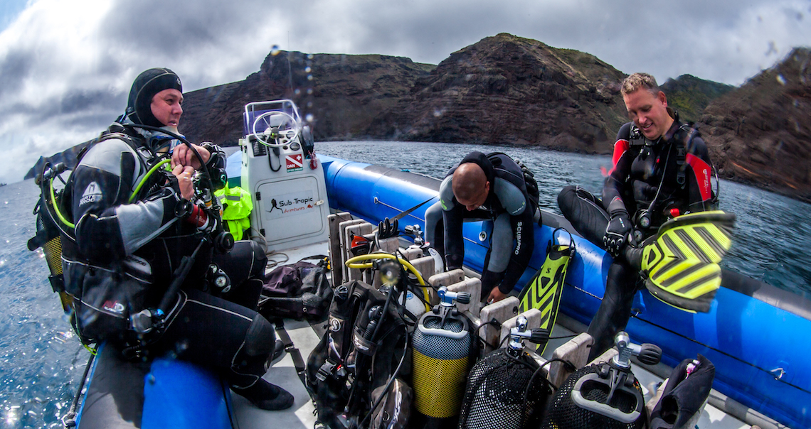 diving st helena