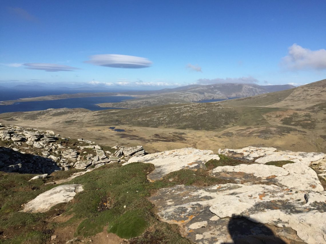 Climbing in the Falklands