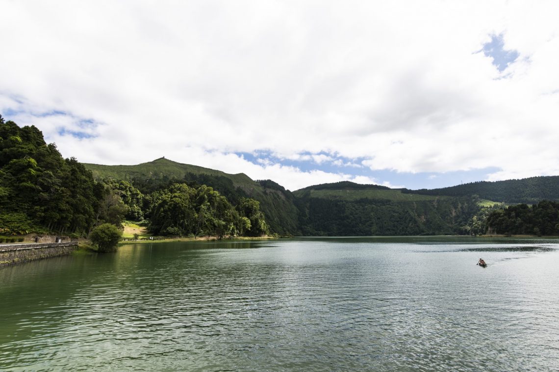 Canoeing in the Azores