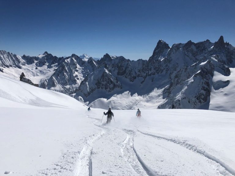 Chamonix-SkdeRandonnée-Vallee-Blanche