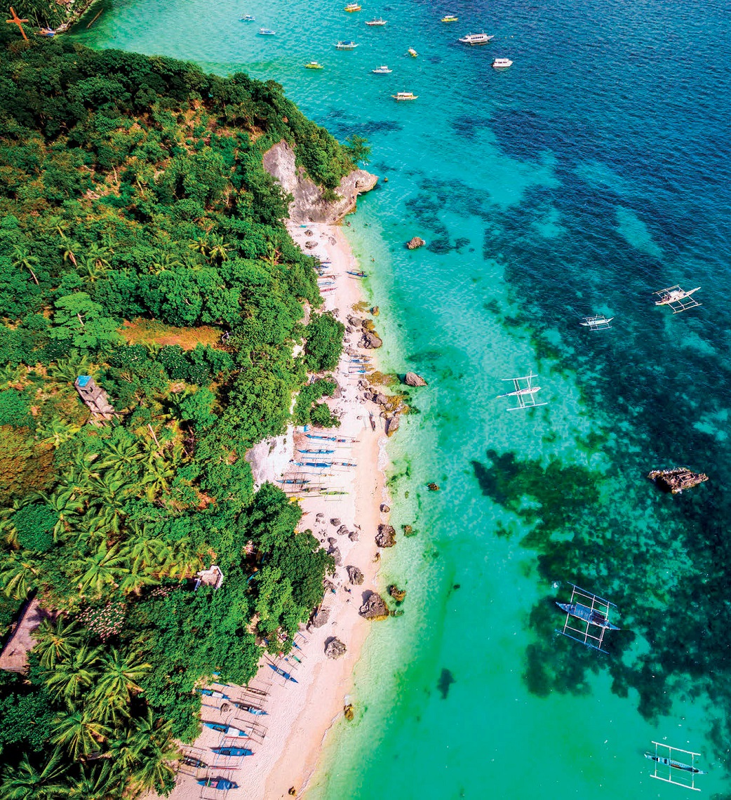 Boracay from the skies