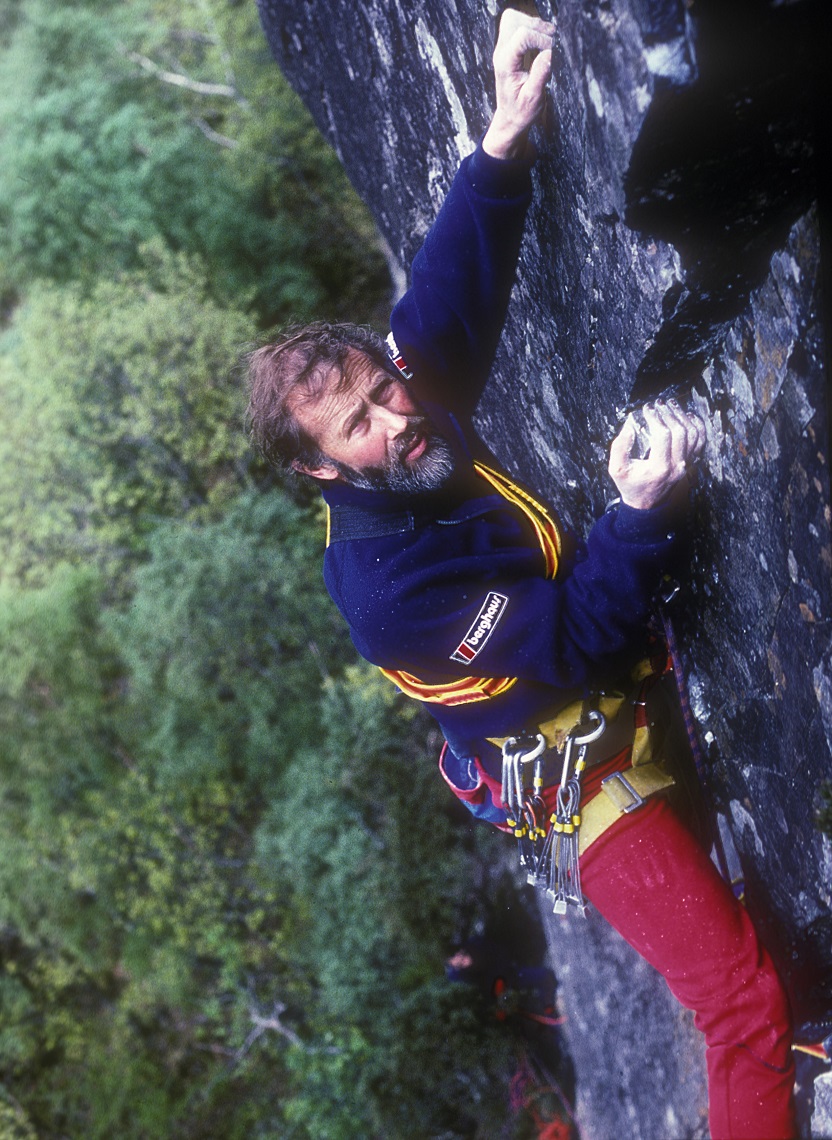 Chris on Prana, Black Crag Borrowdale