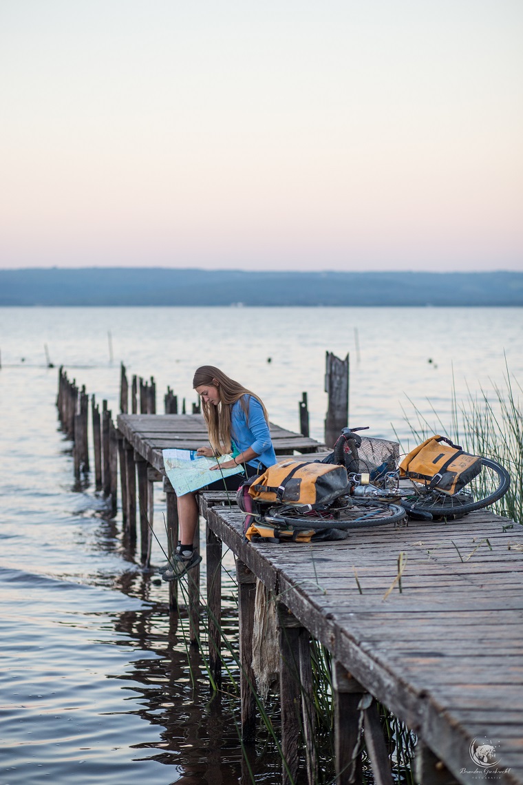 Laura spent six months cycling across South America.