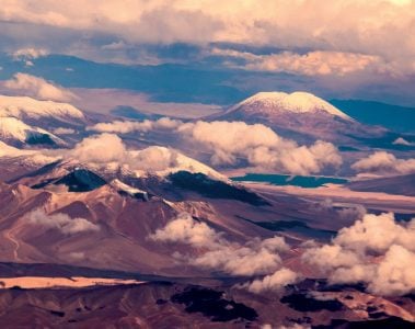 Nevado Tres Cruces and Volcano Ojos Del Salado