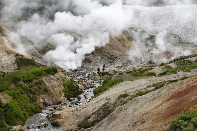 Dachnye thermal springsTrip to Gorely volcanoKamchatka, Russia