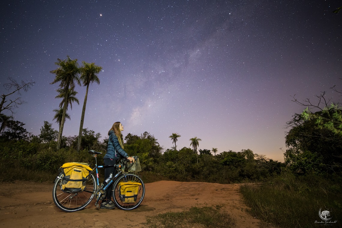 Starry skies over South America