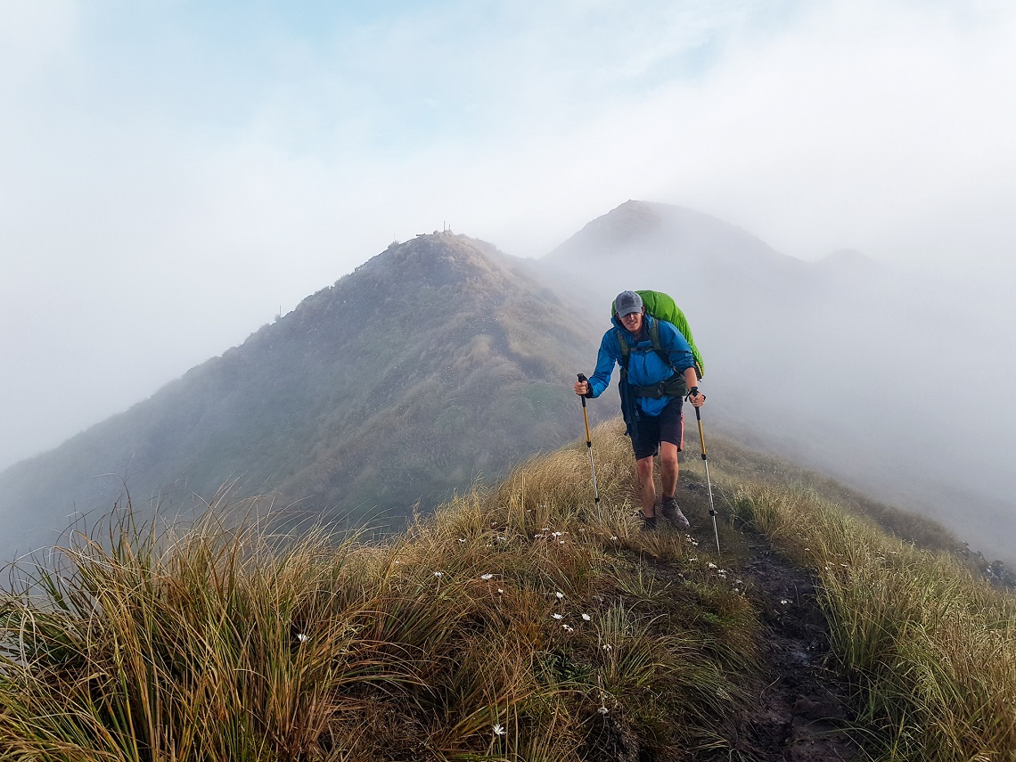 Trekking poles are a must for these kinds of trails