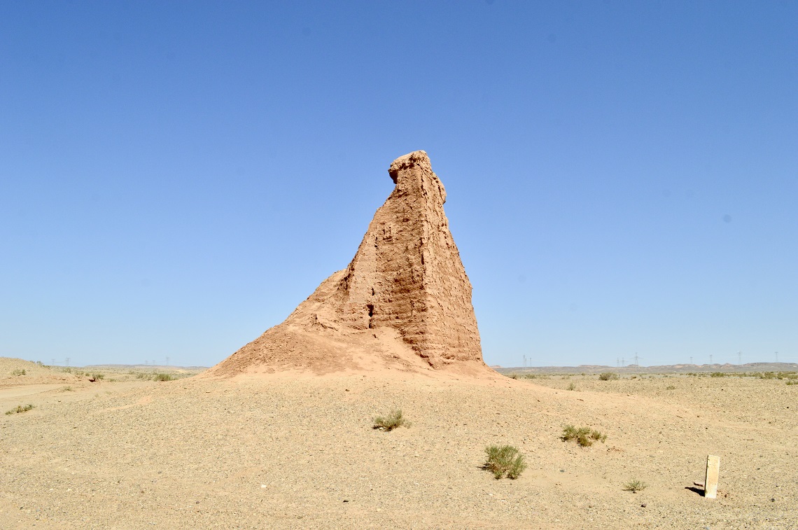 Wind eroded Great wall section