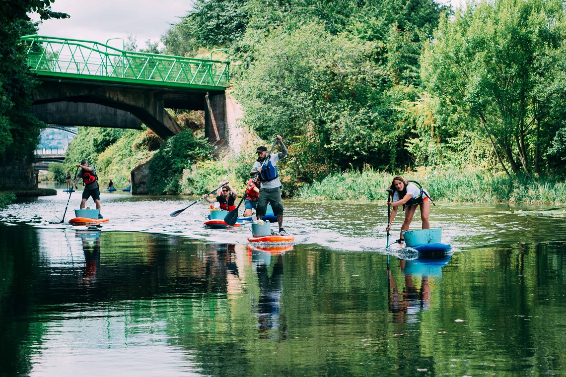 clean up paddling