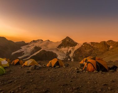 Camp 1 sunset