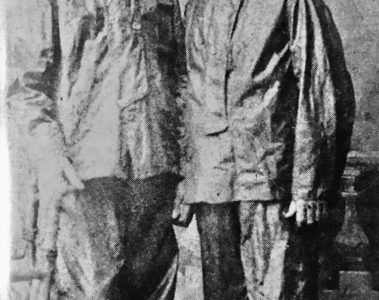 Frank (left) and George