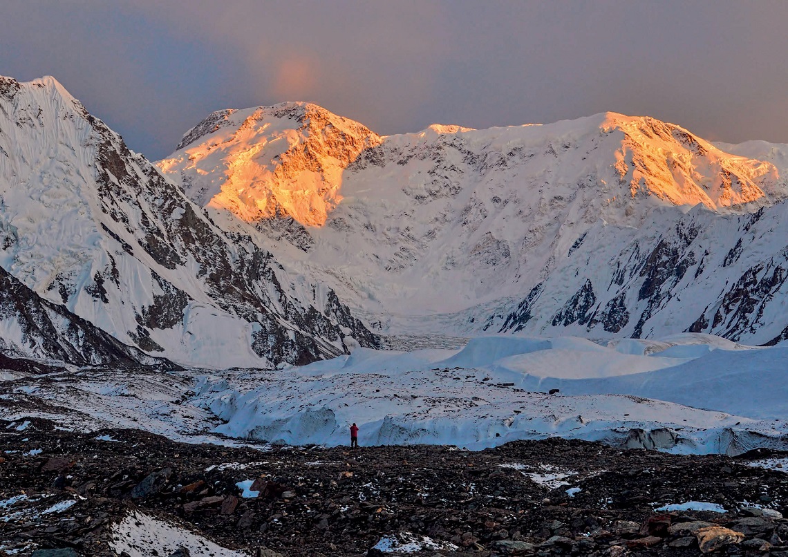 Inylcheck glacier, Kyrgyzstan