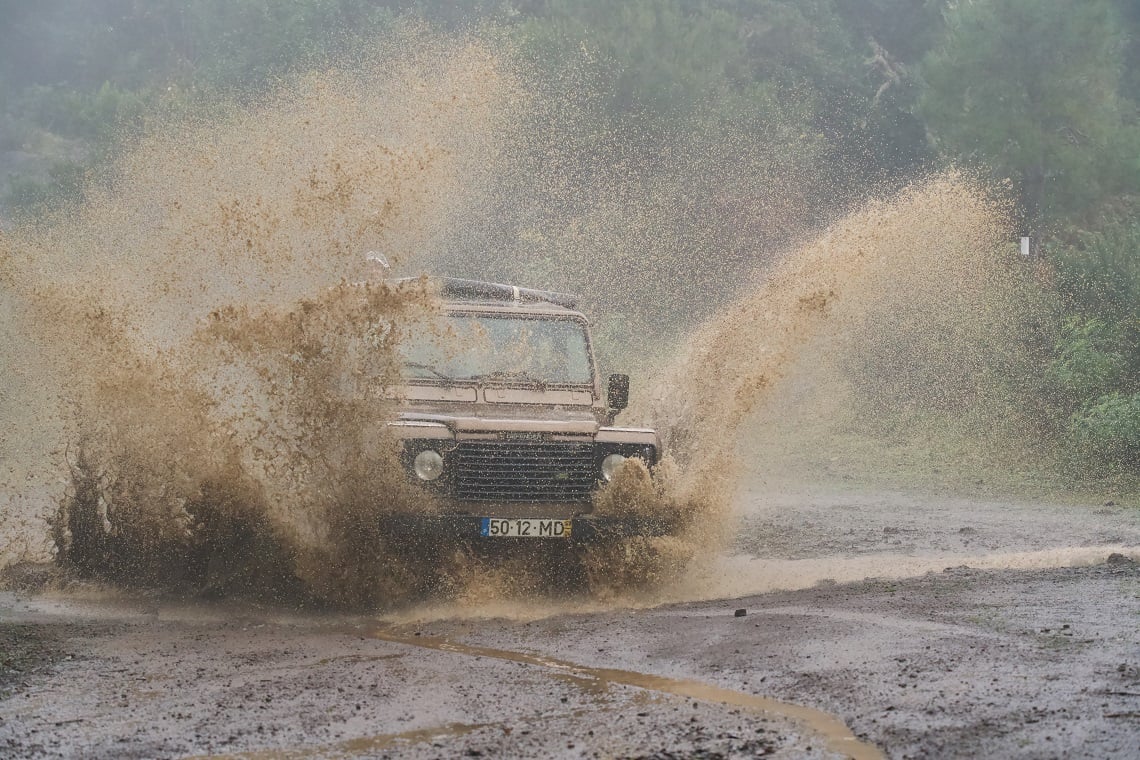 Making a splash 4WD style