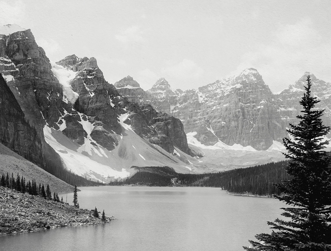 The Valley of the Ten Peaks in Alberta