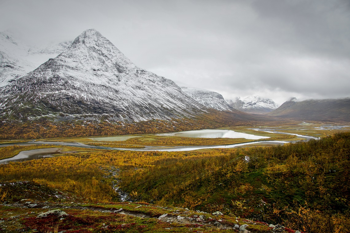 Changing of the seasons in the Rappadalen Valley