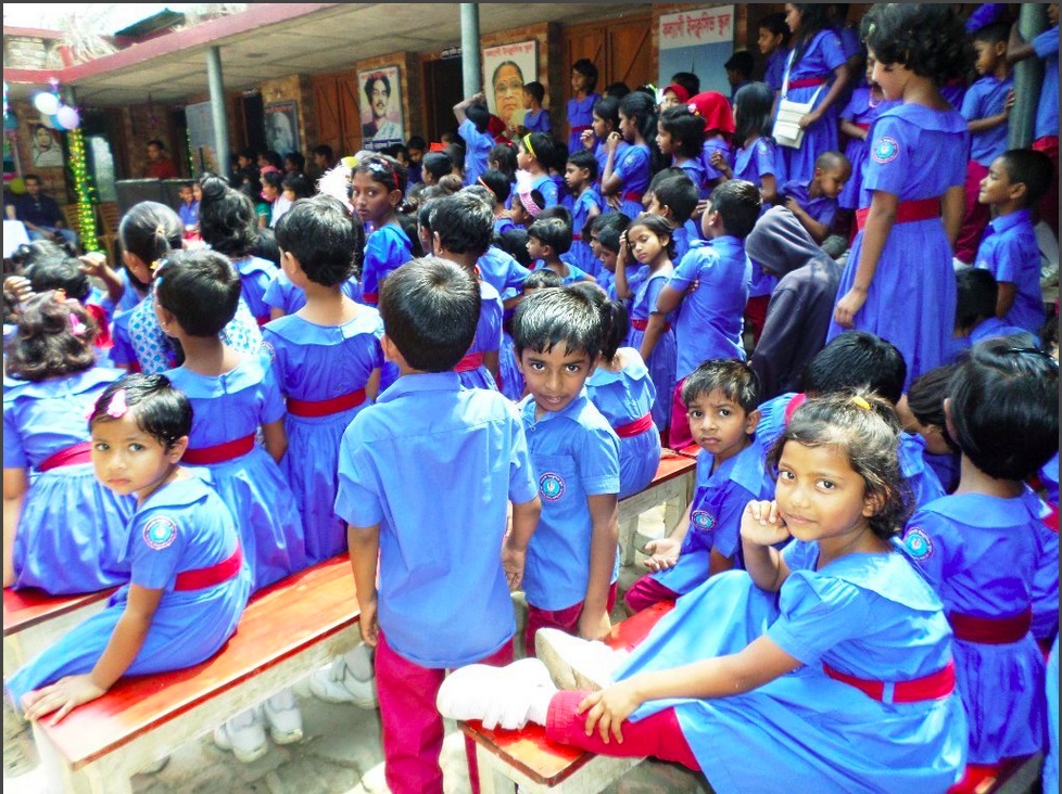 Children at Savar Protibundi Foundation School