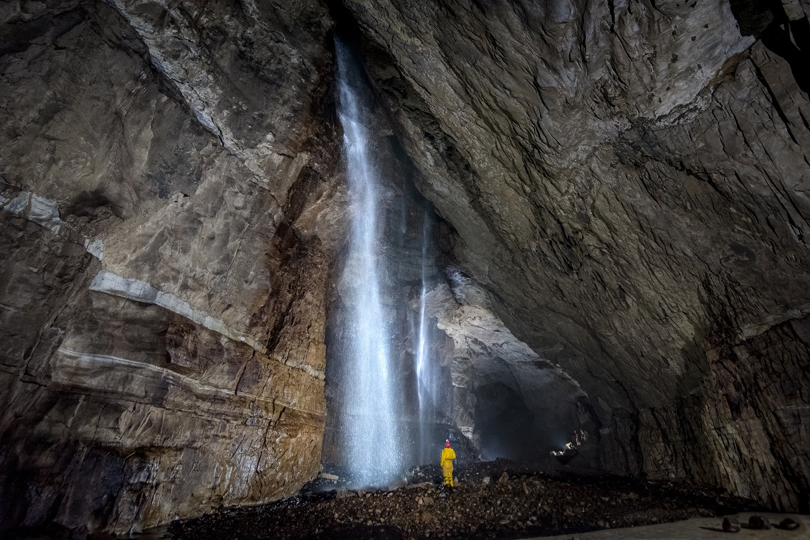 Gaping Gill Main Chamber, Yorkshire Dales