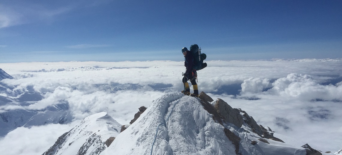 In 2017, Lucy climbed Denali