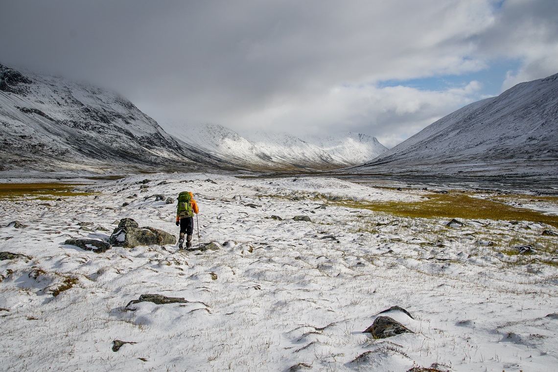 The bleak wilderness of Sarek