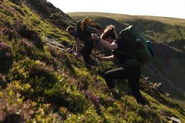 cairngorms straight line walk