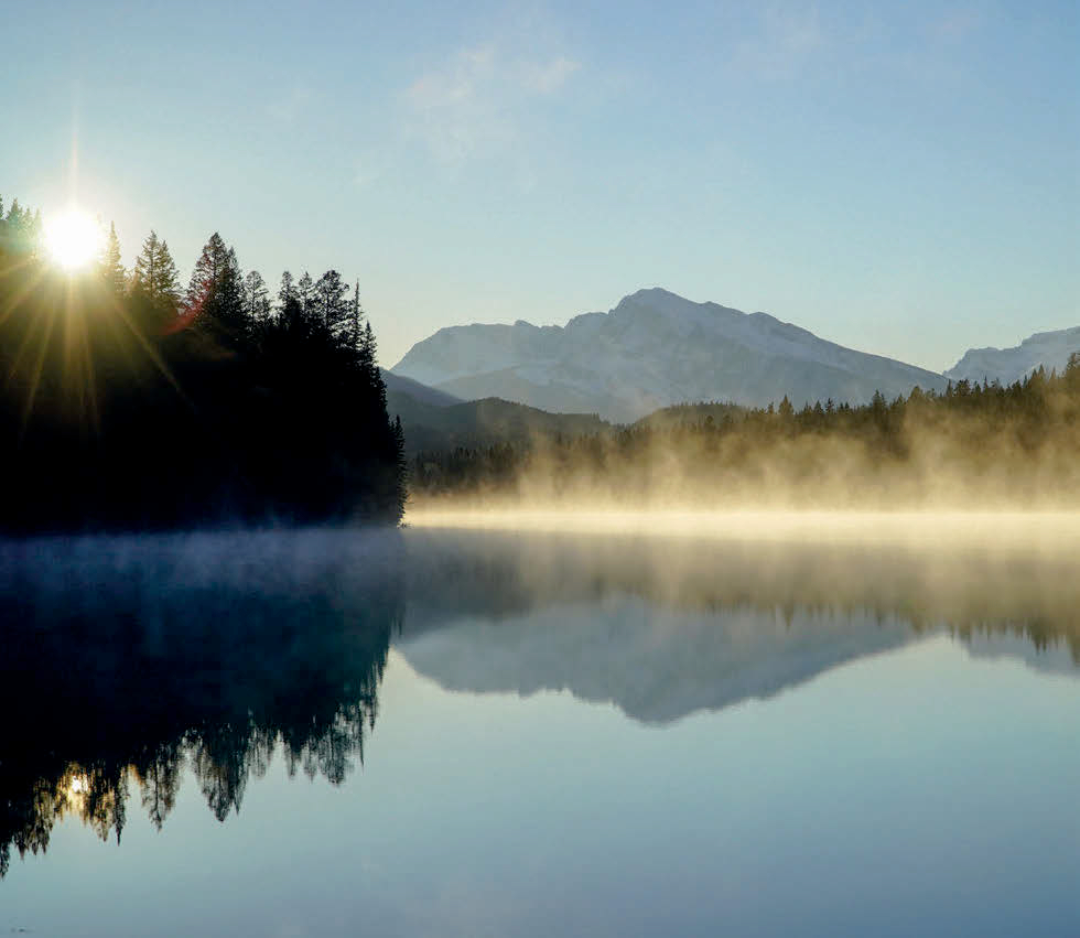 Valley of 5 Lakes at sunrise