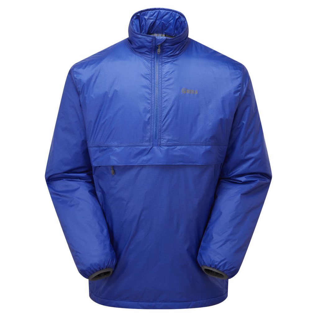 Keela men's packaway Primaloft smock layer jacket, 'Scree', perfect for hikes in the UK.