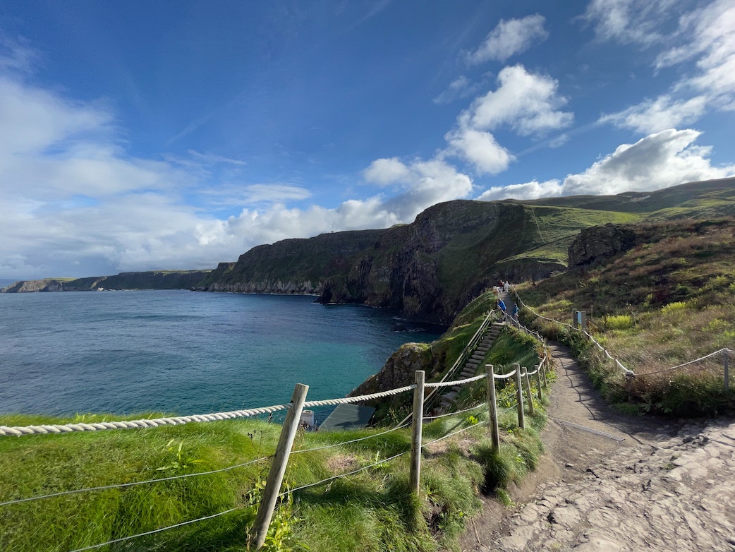 Causeway Coast Way, a popular UK hike trail