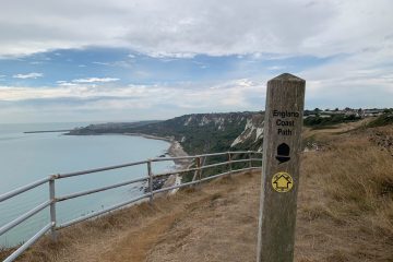 English Coast Path Signpost