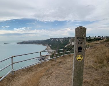 English Coast Path Signpost